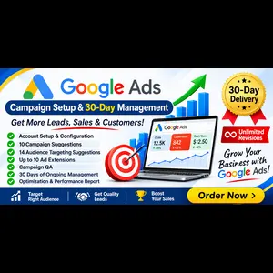 Google Ads Specialist, Google Ads Management, Google PPC Campaign, Google Ads Setup