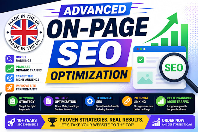 We will do onpage SEO and technical optimization service